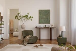 Earthy,Tones,And,Simple,Elegance.,An,Inviting,Corner,With,A