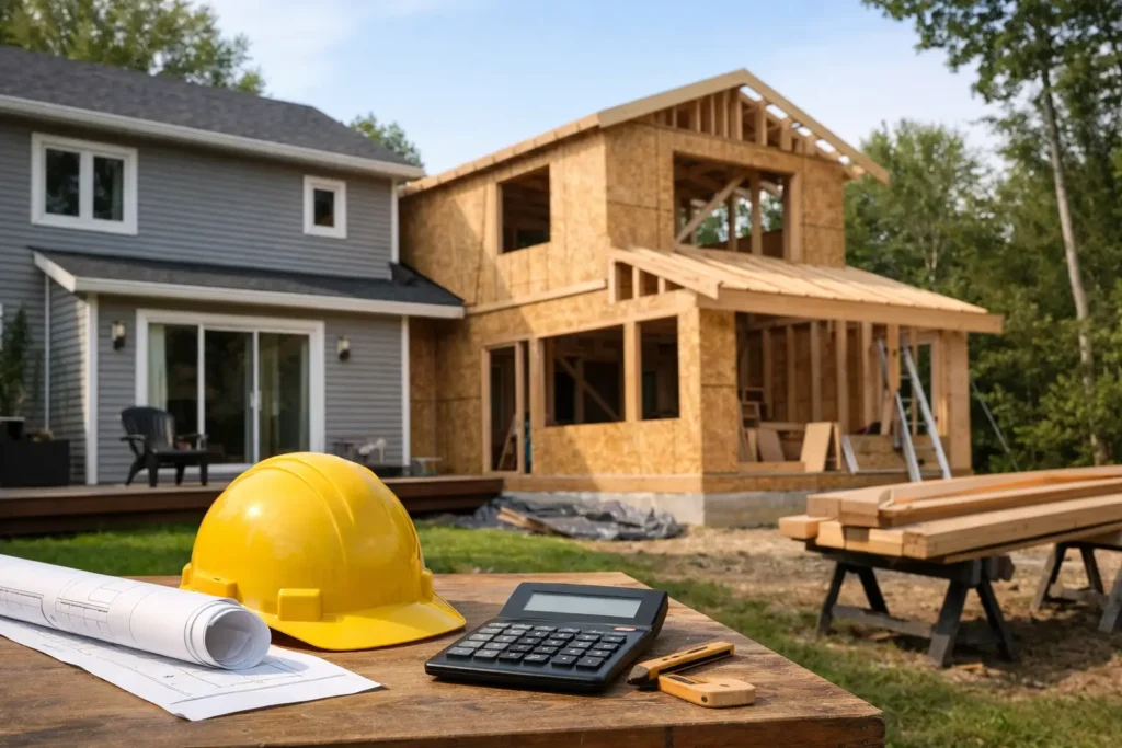 Coût d’un agrandissement de maison au Québec