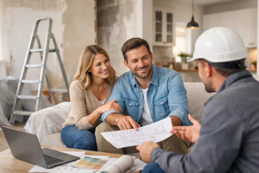 Stress-free turnkey renovation at home