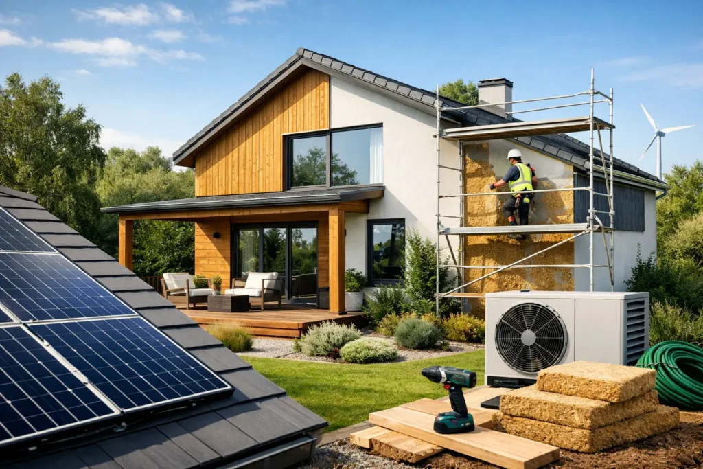 Rénovation extérieure maison durable et rentable
